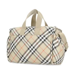 Rejsetasker^Burberry Duffel Bag med ternet mønster Beige
