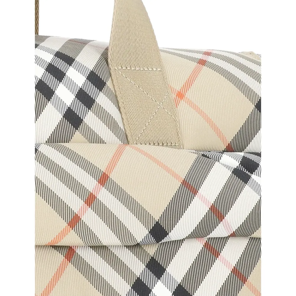 Rejsetasker^Burberry Duffel Bag med ternet mønster Beige