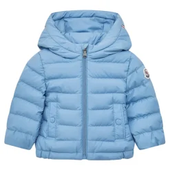 Jakker<Moncler Dunfyldt jakke med hætte Blå