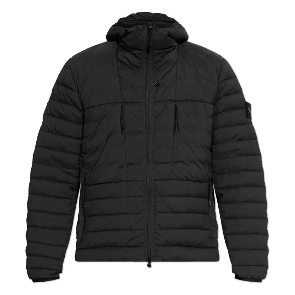 Jakker^Stone Island Dunjakke med Hætte Blå