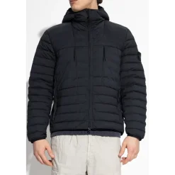 Jakker^Stone Island Dunjakke med Hætte Blå