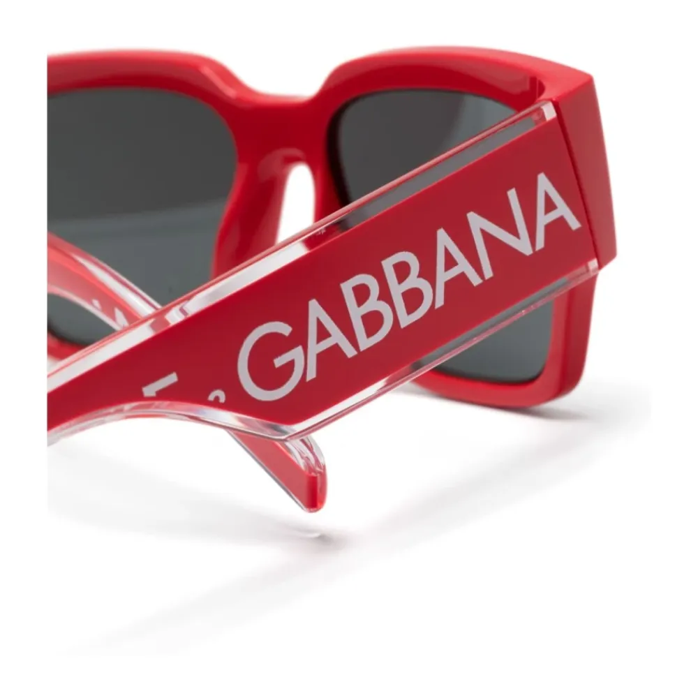 Solbriller<Dolce & Gabbana DX6004 308887 Sunglasses Rød