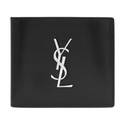 Punge & Kortholder<Saint Laurent East/West Cassandre Wallet Sort