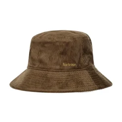 Huer & Kasketter<Barbour Ebberston Cord Bucket Hat Brun