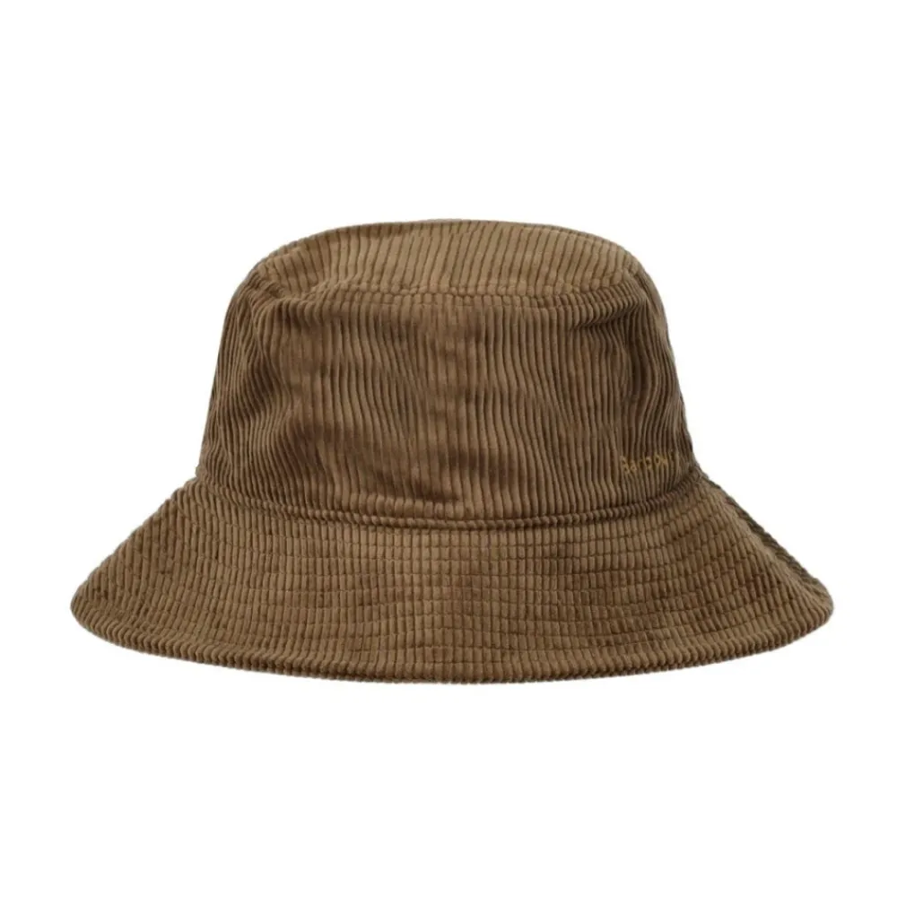 Huer & Kasketter<Barbour Ebberston Cord Bucket Hat Brun