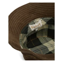 Huer & Kasketter<Barbour Ebberston Cord Bucket Hat Brun