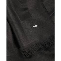 Tørklæder^Saint Laurent Echarpe YSL Random B Scarf Sort