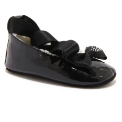 Ballerinasko<Blumarine Eco-Pels Ballerina Vugge Sko Sort