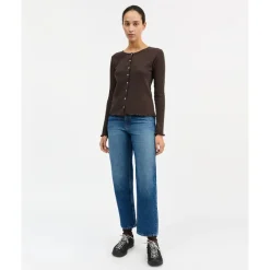 Striktrøjer & Sweatere^Skall Studio Edie Cardigan Brun