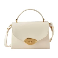 Håndtasker^Mulberry Eggshell Top Handle Lædertaske Hvid