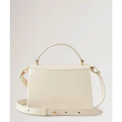Håndtasker^Mulberry Eggshell Top Handle Lædertaske Hvid