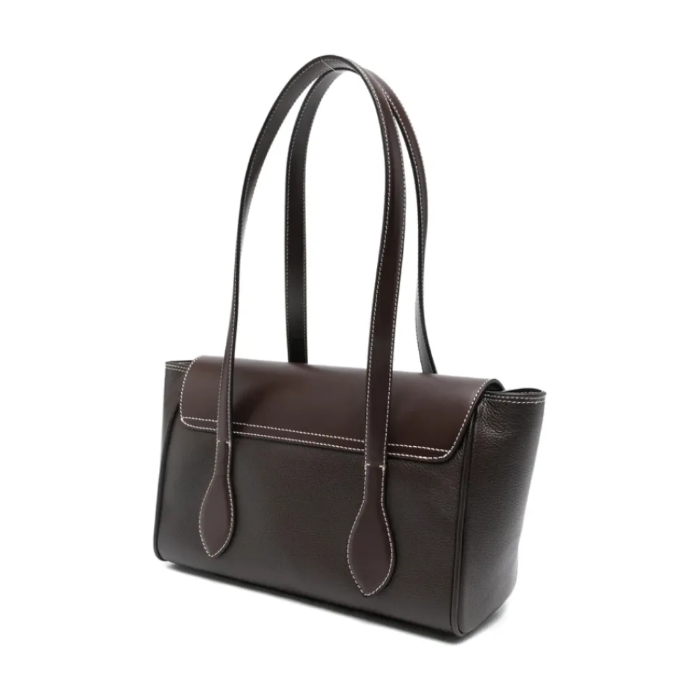Skuldertasker<ATP Atelier Eira Shoulder Bag Brun