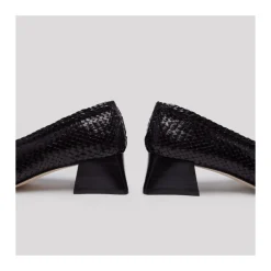 Pumps|Stiletter^Miista Eivissa Leather Heels Sort