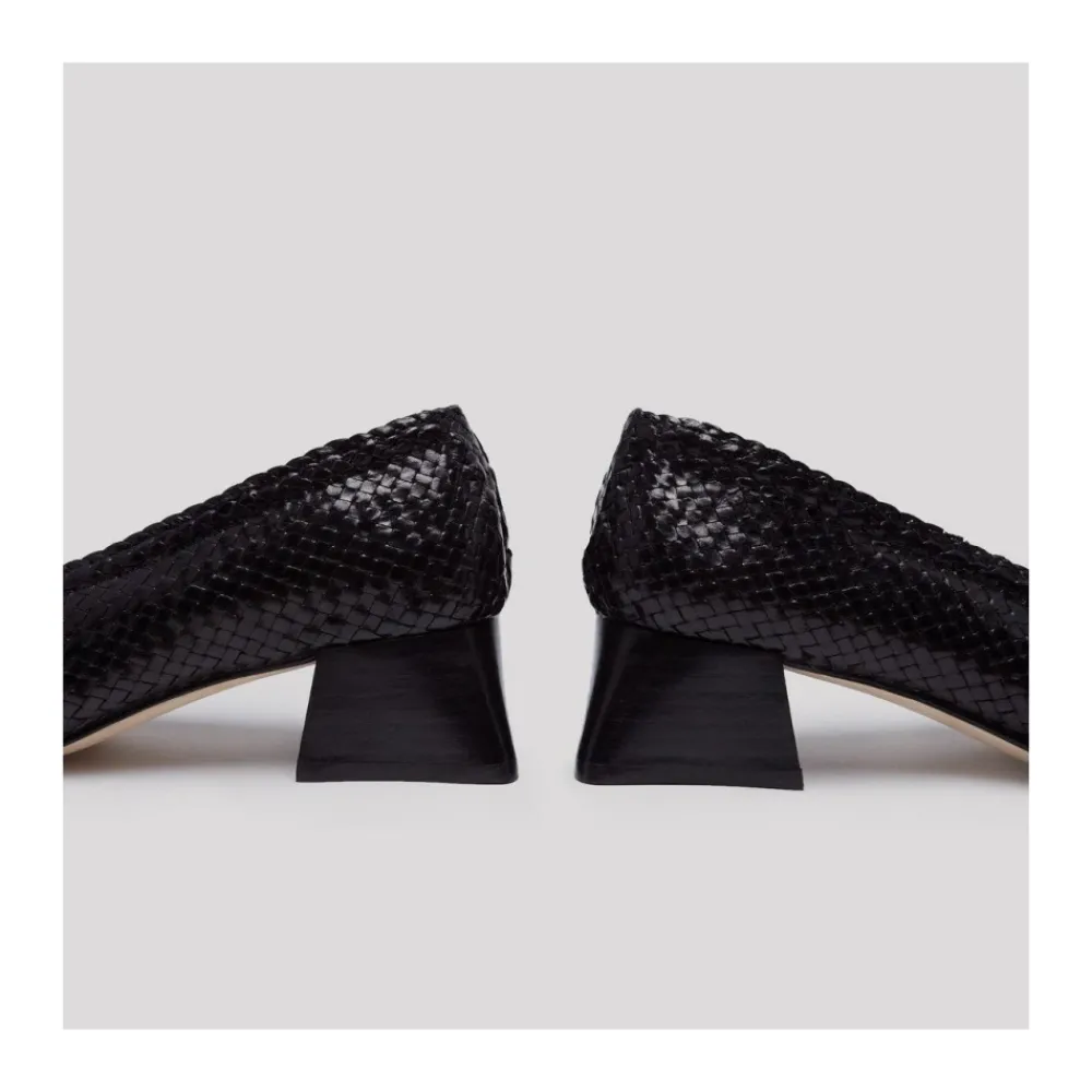 Pumps|Stiletter^Miista Eivissa Leather Heels Sort