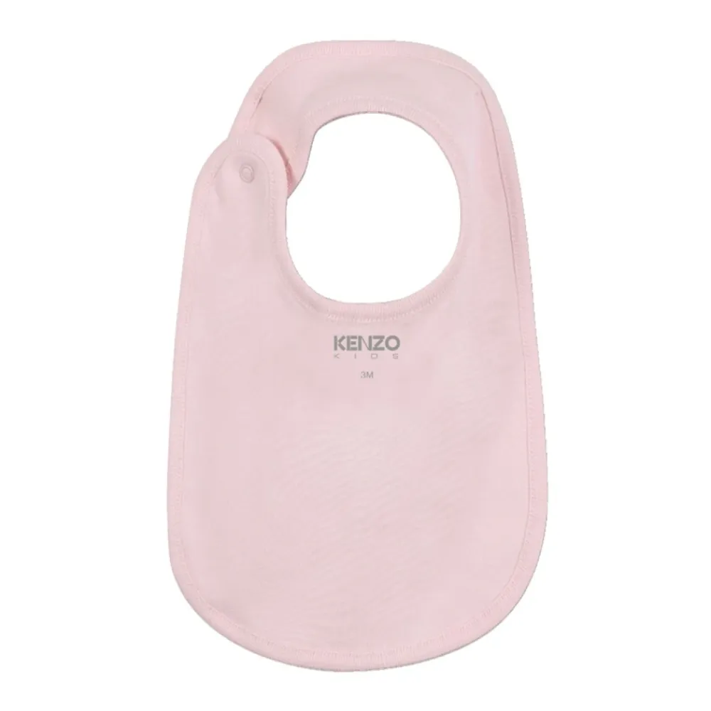 Bodystocking & Sæt<Kenzo Elefant Print Beanie og Bib Sæt Pink