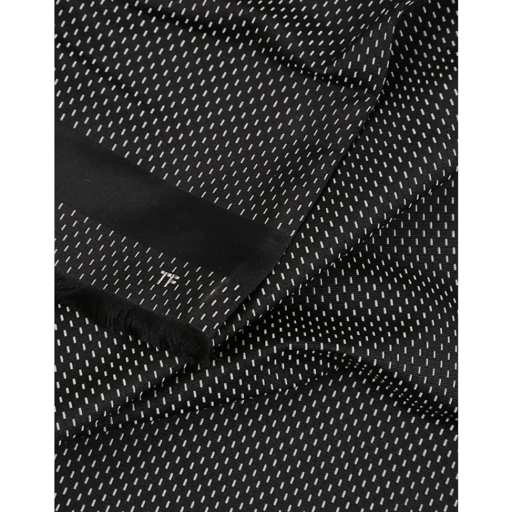 Halstørklæder Og Tørklæder<Tom Ford Elegant Aften Tørklæde Sort