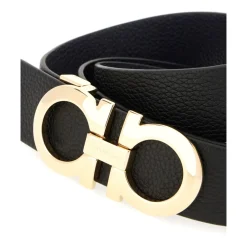 Bælter<Ferragamo Elegant Bælte Samling Sort