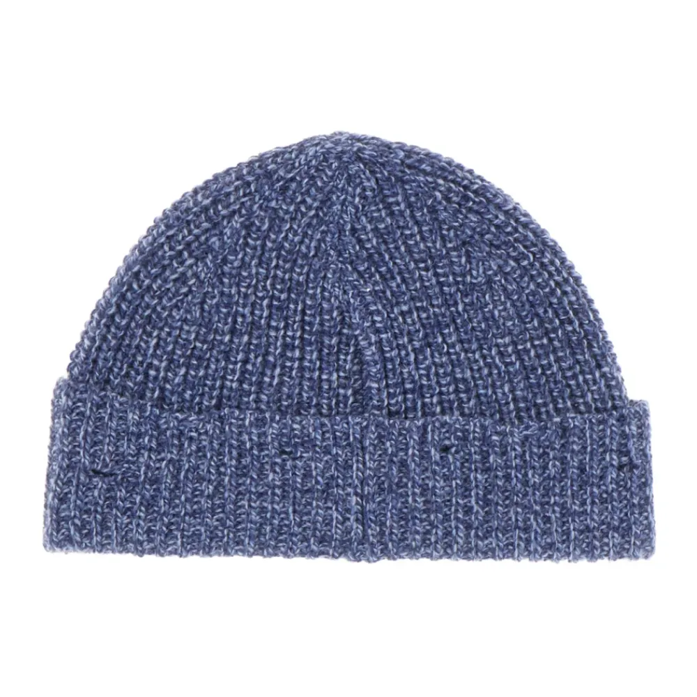 Huer & Kasketter<Marni Elegant Bomuld Beanie Hat Blå