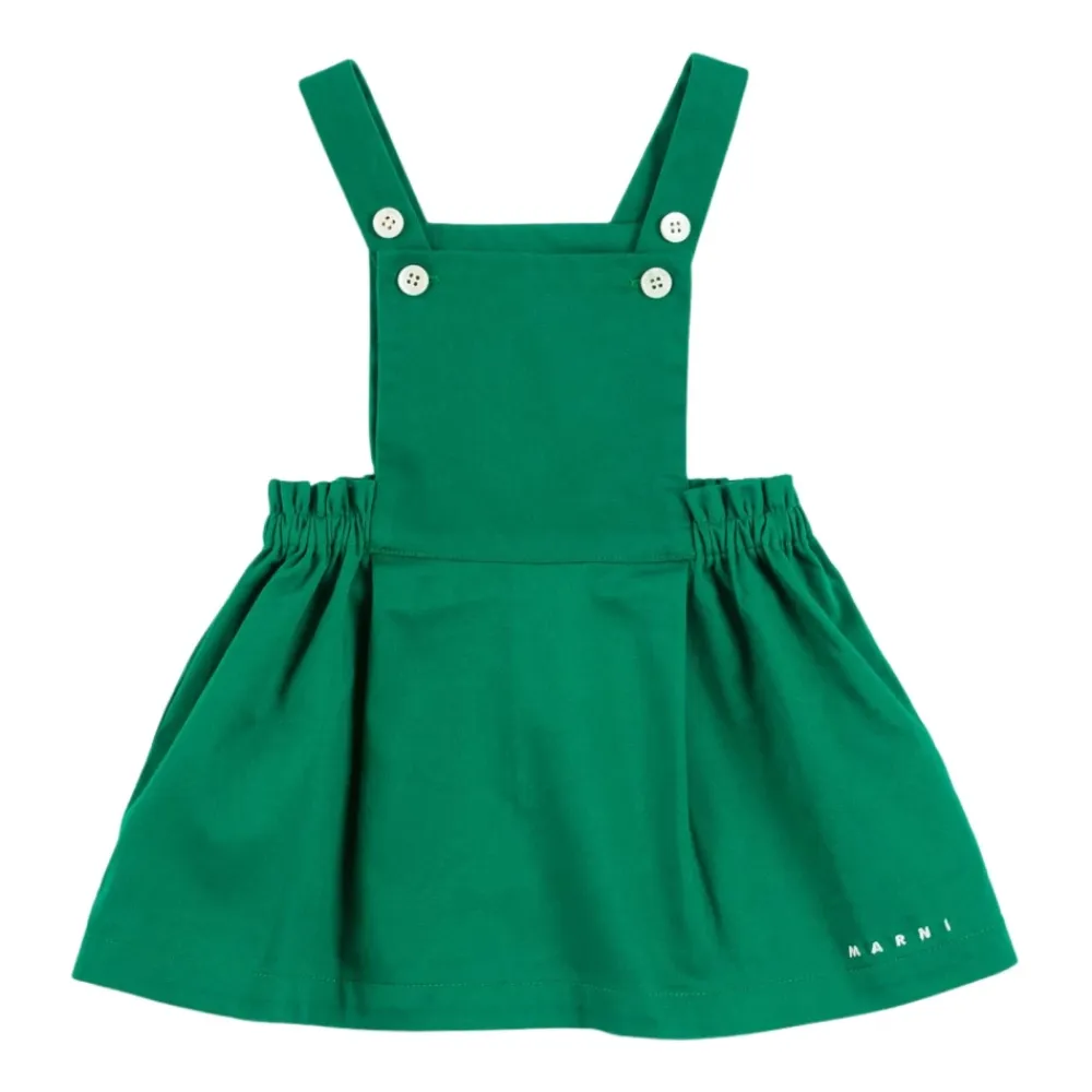 Kjoler & Nederdele^Marni Elegant Bomulds Dungaree Nederdel Grøn