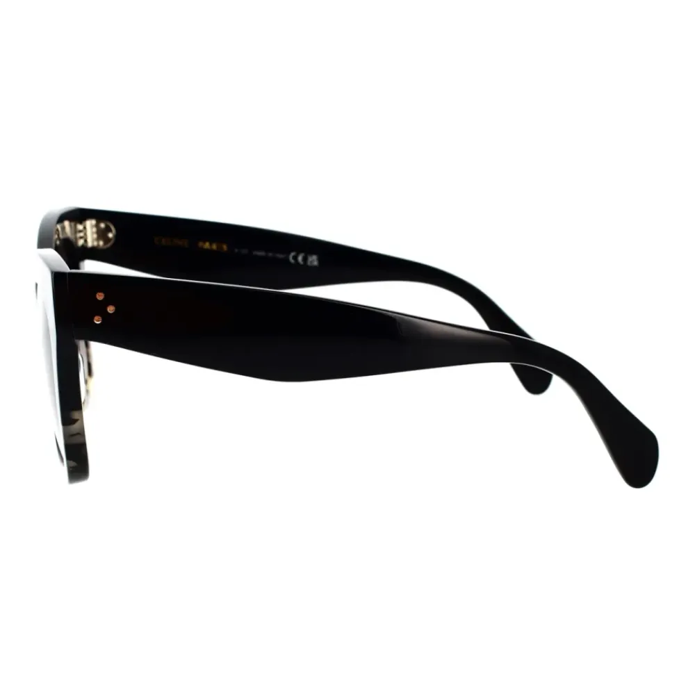 Solbriller|Solbriller^CELINE Elegant Cat-Eye Solbriller Brun Sort