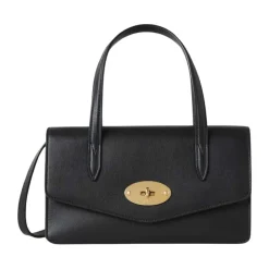 Håndtasker<Mulberry Elegant Darley Top Handle Taske Sort