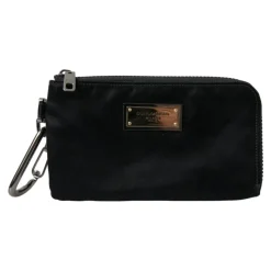 Clutch<Dolce & Gabbana Elegant Designer Taske Sort