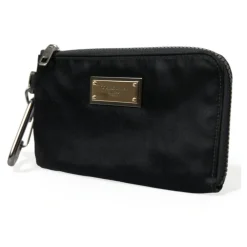 Clutch<Dolce & Gabbana Elegant Designer Taske Sort