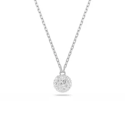 Smykker^Swarovski Elegant Krystal Halskæde til Outfit Grå
