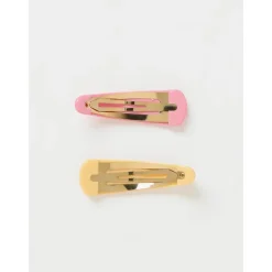 Hår Tilbehør^Gucci Elegant Logo Hårnåle Pink