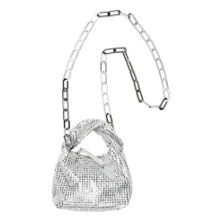 Bæltetasker<Stine Goya Elegant Micro Hobo Taske Grå