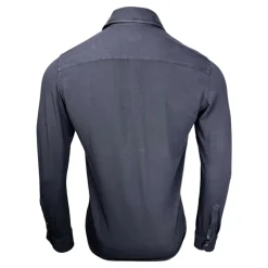 Skjorter^Sonrisa Elegant Navy Jersey Skjorte Blå