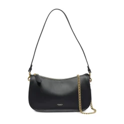 Skuldertasker<Coach Elegant Crossbody Taske med Kæde Sort