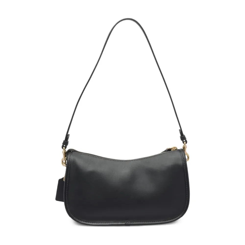 Skuldertasker<Coach Elegant Crossbody Taske med Kæde Sort