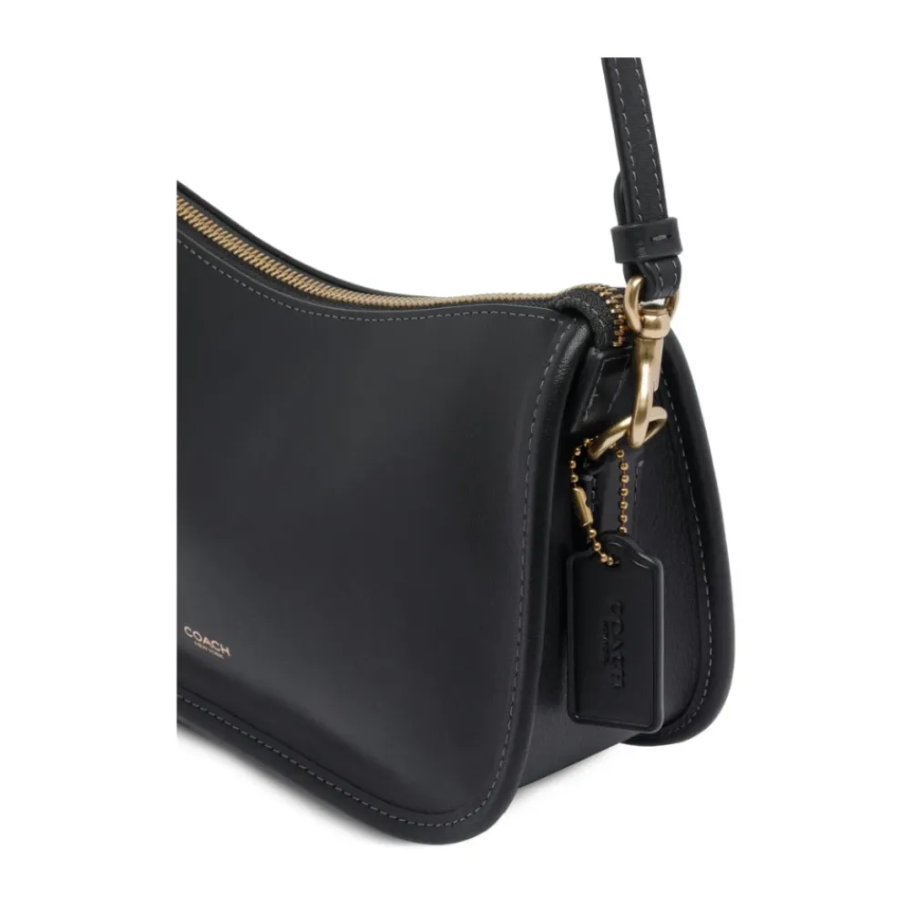 Skuldertasker<Coach Elegant Crossbody Taske med Kæde Sort