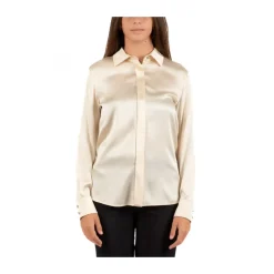 Bluser & Skjorter^Max Mara Studio Elegant Studio Skjorte Beige