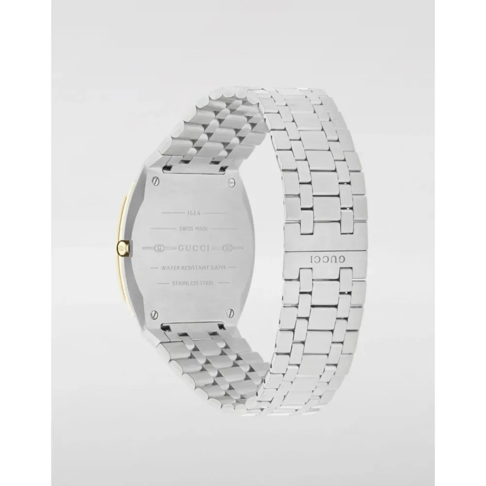 Ure<Gucci Elegant to-tone schweizisk ur Grå