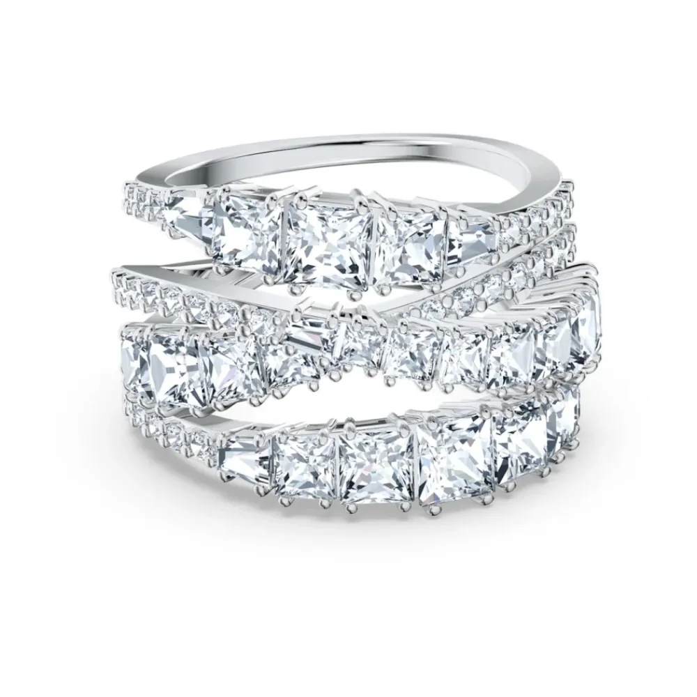 Smykker^Swarovski Elegant Twist Ring Smykkestykke Grå