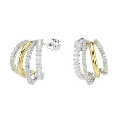 Smykker<Swarovski Elegante Hyperbola Krystaløreringe Multifarvet