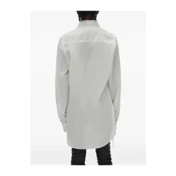 Bluser & Skjorter<Ann Demeulemeester Elisabeth Lang Høj Komfort Lomme Skjorte Hvid
