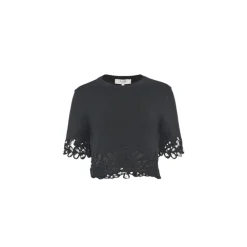 Bluser & Skjorter^Sea NY Elke Kurzarm Shirt Sort