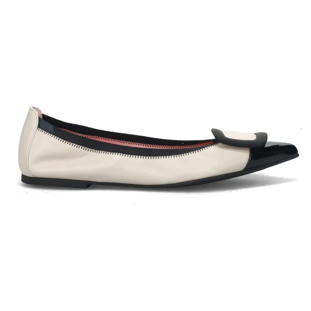 Ballerina Sko<Pretty Ballerinas Ella Ballerinaer Beige