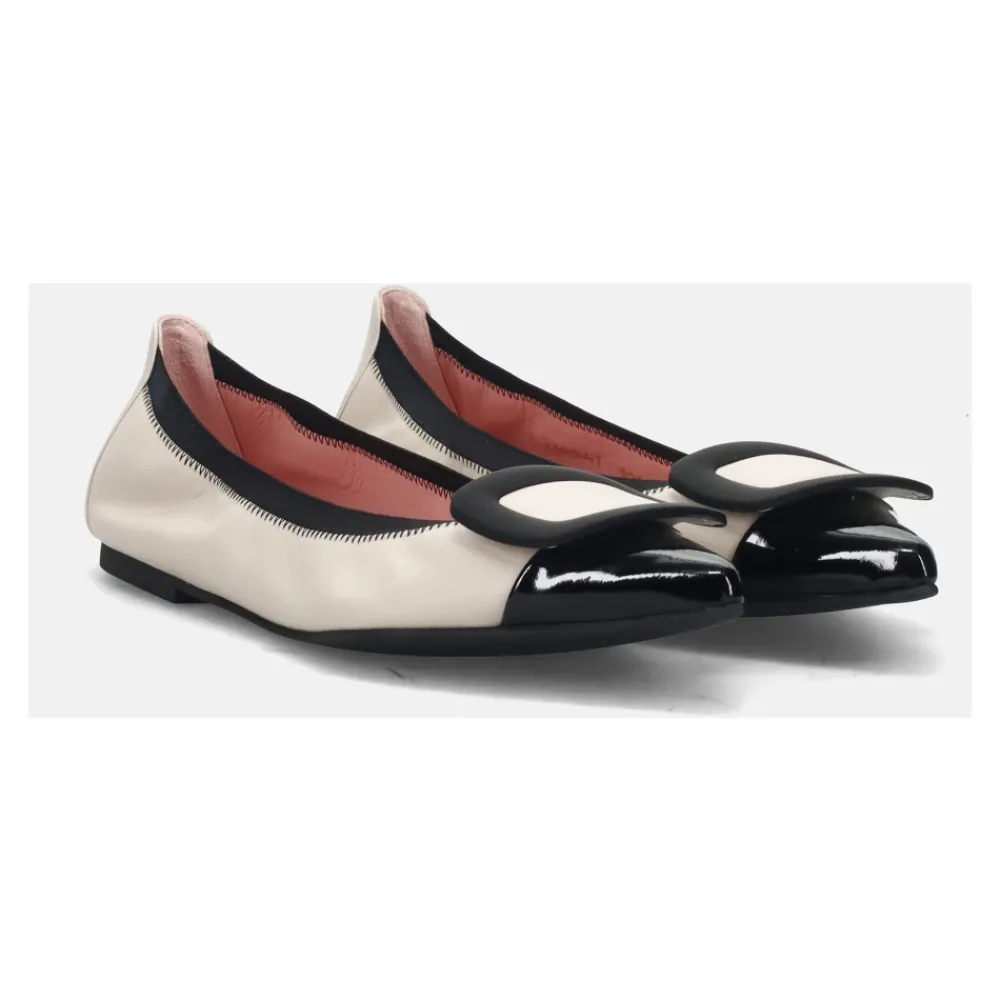 Ballerina Sko<Pretty Ballerinas Ella Ballerinaer Beige