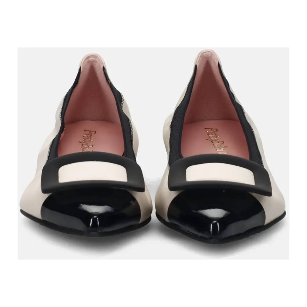 Ballerina Sko<Pretty Ballerinas Ella Ballerinaer Beige