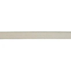 Bælter^Gucci Embellished Buckle Belt Hvid
