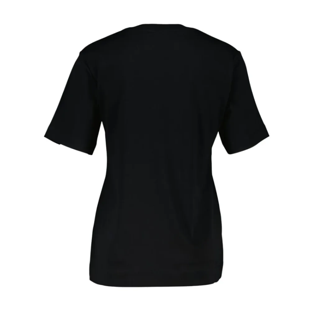 T-Shirts<Simone Rocha Embellished Flower T-Shirt Sort
