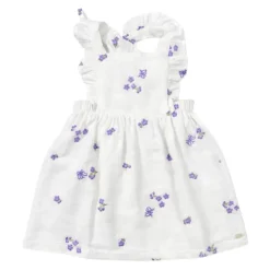 Kjoler & Nederdele<Tartine et Chocolat Embroidered Dress Hvid