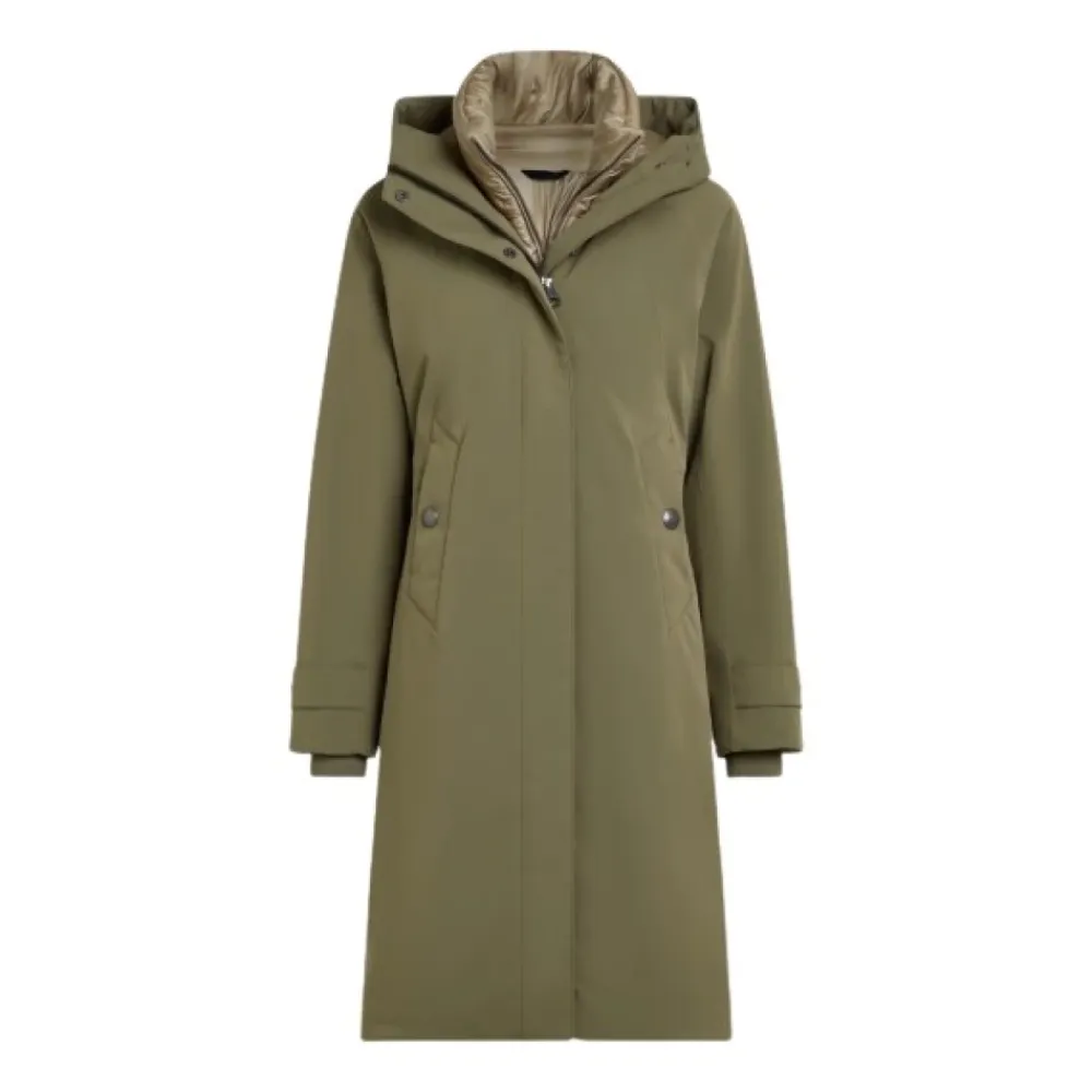 Frakker^Creenstone Emily Long Parka Grøn