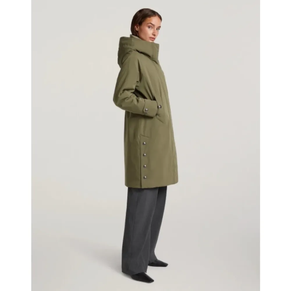 Frakker^Creenstone Emily Long Parka Grøn