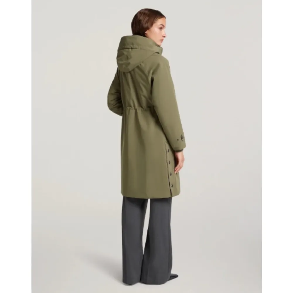Frakker^Creenstone Emily Long Parka Grøn