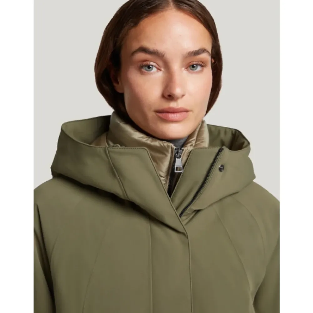 Frakker^Creenstone Emily Long Parka Grøn